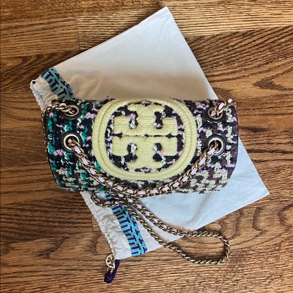 Tory Burch Multicolor Tweed Shoulder Bag - Picture 2 of 7
